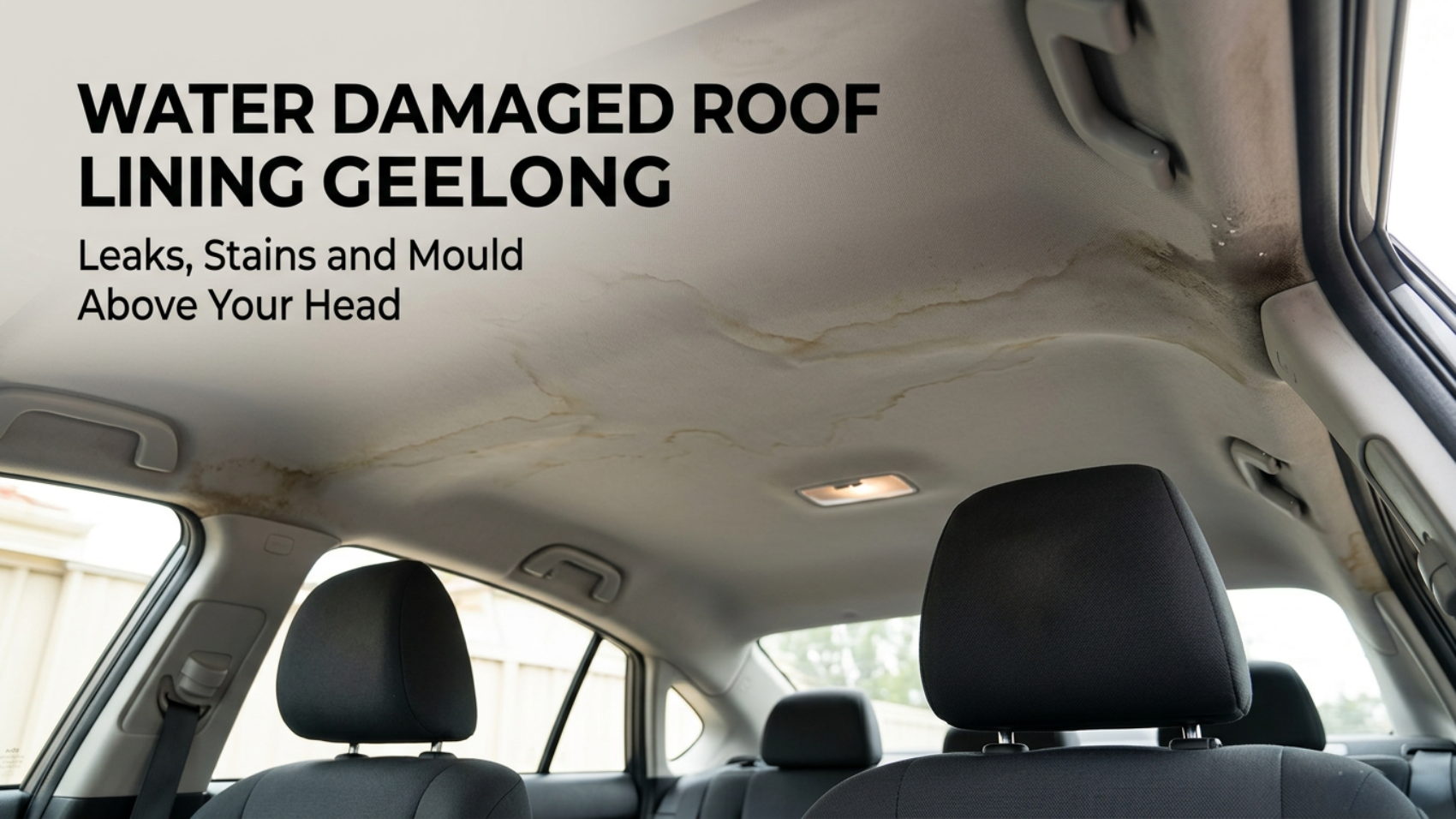 water damaged roof lining Geelong